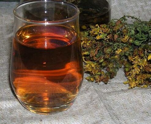 decoction of plants to cleanse parasites