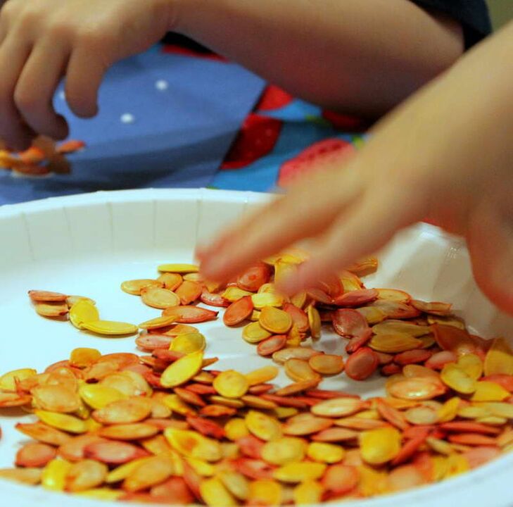 Most pumpkin seed recipes for adults are also suitable for children, but with a reduction in volume